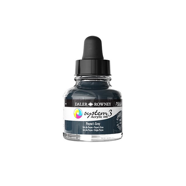 Paynes Gray - System3 Ink 29,5 ml