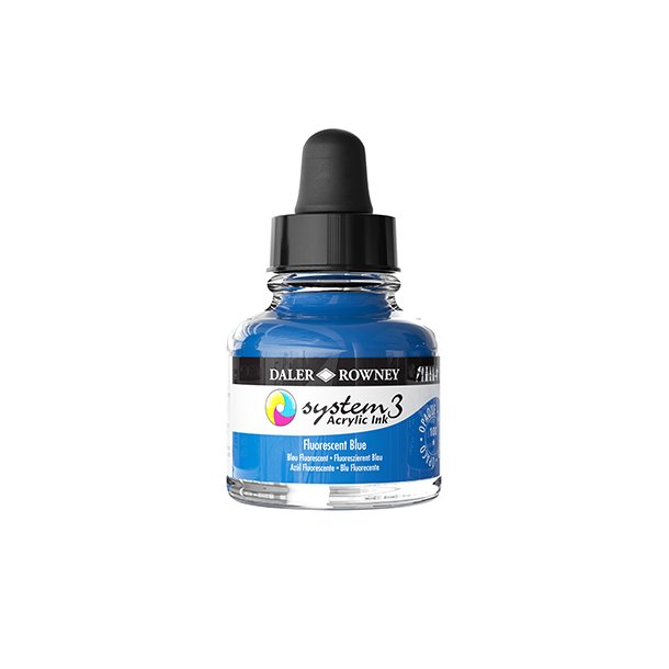 Fluorescent Blue - System3 Ink 29,5 ml