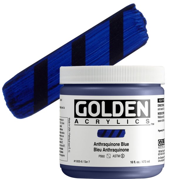 GOLDEN Heavy Body Anthraquinone Blue 473 ml