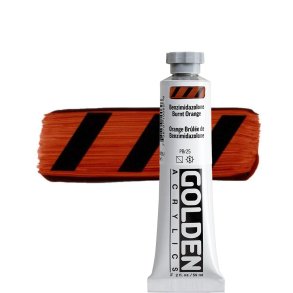 GOLDEN Heavy Body Benzimidazolone Burnt Orange 59 ml