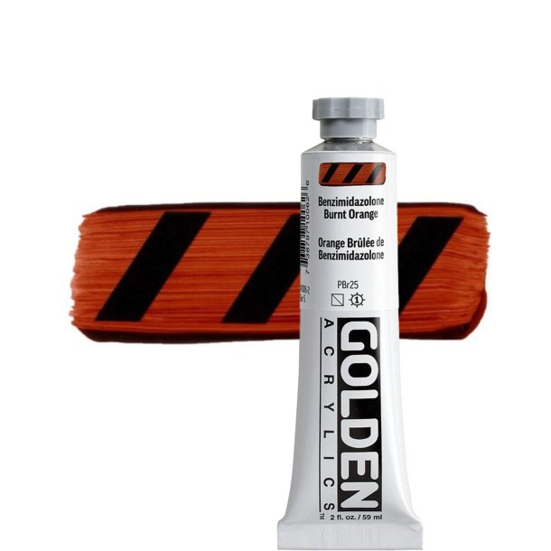 GOLDEN Heavy Body Benzimidazolone Burnt Orange 59 ml