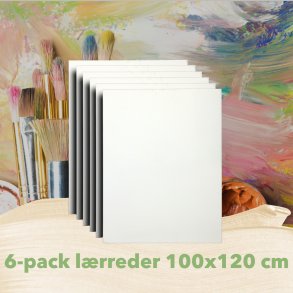 6-PACK Malerlrreder 100 x 120 cm 