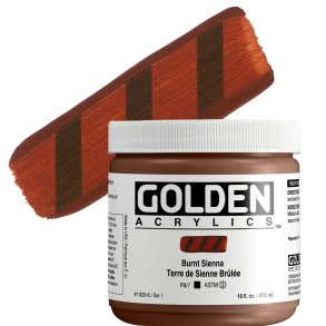 GOLDEN Heavy Body Burnt Sienna 473 ml