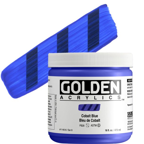 GOLDEN Heavy Body Cobalt Blue 473 ml