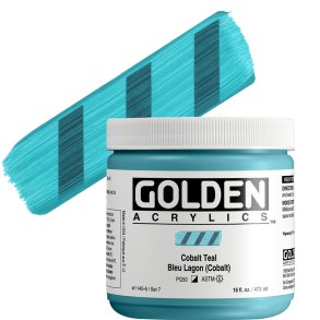 GOLDEN Heavy Body Cobalt Teal 473 ml