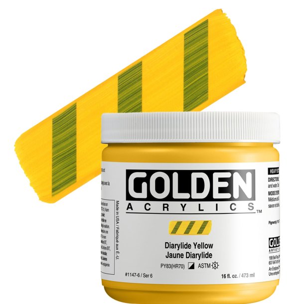 GOLDEN Heavy Body Diarylide Yellow 473 ml