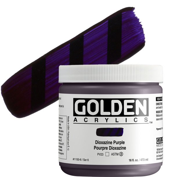 GOLDEN Heavy Body Dioxazine Purple 473 ml