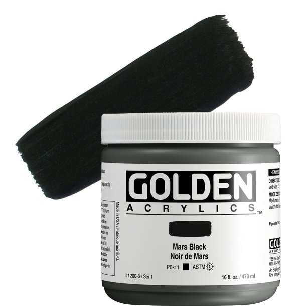 GOLDEN Heavy Body Mars Black 473 ml