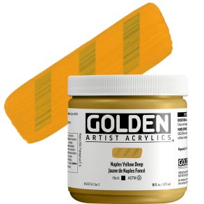 GOLDEN Heavy Body Naples Yellow Deep 473 ml
