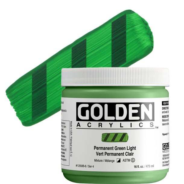 GOLDEN Heavy Body Permanent Green Light 473 ml