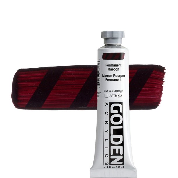 GOLDEN Heavy Body Permanent Maroon 59 ml