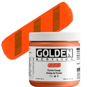 GOLDEN Heavy Body Pyrrole Orange 473 ml