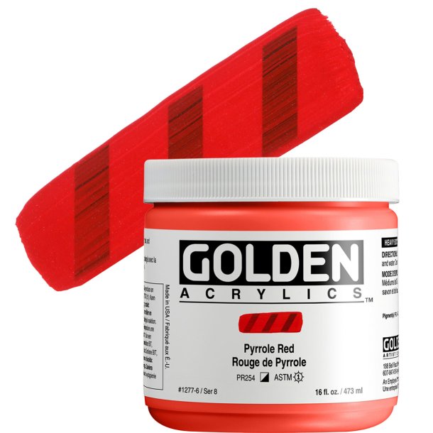 GOLDEN Heavy Body Pyrrole Red 473 ml