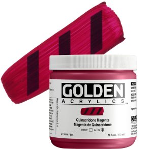 GOLDEN Heavy Body Quinacridone Magenta 473 ml
