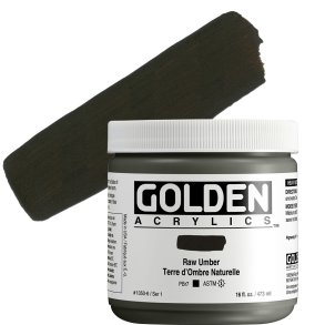 GOLDEN Heavy Body Raw Umber 473 ml