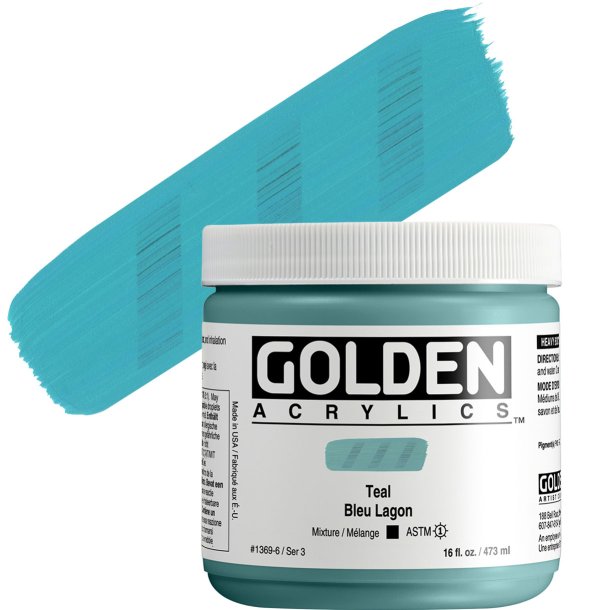 GOLDEN Heavy Body Teal 473 ml