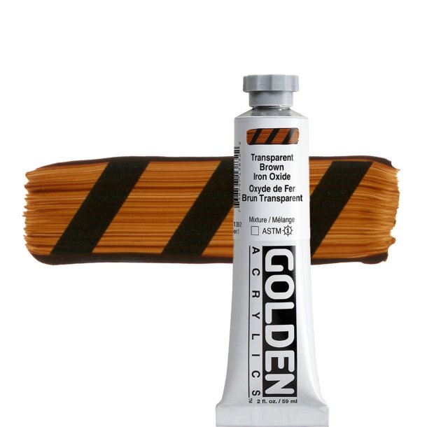 GOLDEN Heavy Body Transparent Brown Iron Oxide 59 ml