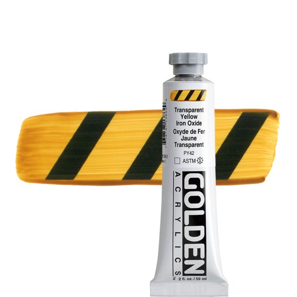 GOLDEN Heavy Body Transparent Yellow Iron Oxide 59 ml