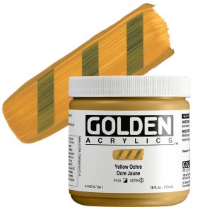 GOLDEN Heavy Body Yellow Ochre 473 ml