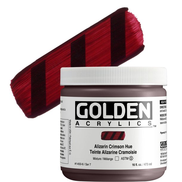 GOLDEN Heavy Body Alizarin Crimson Hue 473 ml