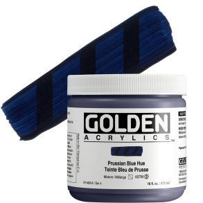 GOLDEN Heavy Body Prussian Blue Hue 473 ml