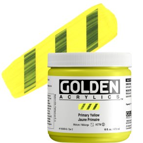 GOLDEN Heavy Body Primary Yellow 473 ml