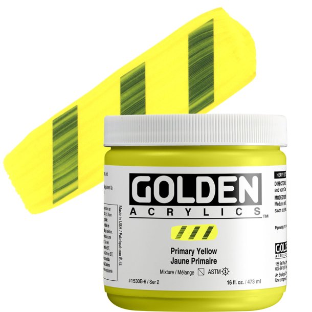 GOLDEN Heavy Body Primary Yellow 473 ml