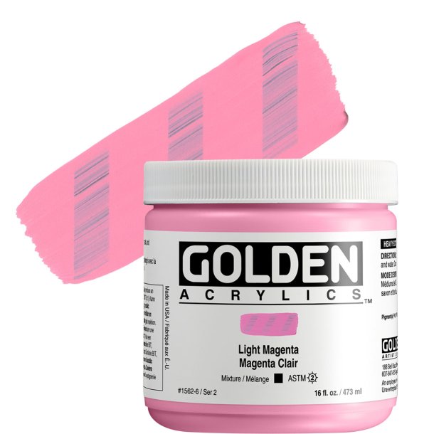 GOLDEN Heavy Body Light Magenta 473 ml