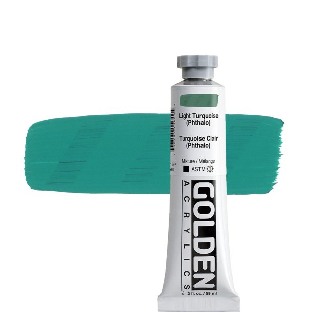 GOLDEN Heavy Body Light Turquoise (Phthalo) 59 ml