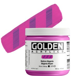 GOLDEN Heavy Body Medium Magenta 473 ml