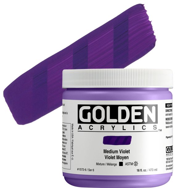 GOLDEN Heavy Body Medium Violet 473 ml