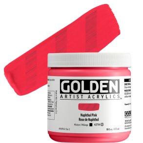 GOLDEN Heavy Body Naphthol Pink 473 ml