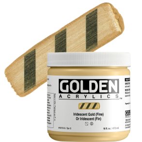 GOLDEN Heavy Body Iridescent Gold(FIN) 473 ml