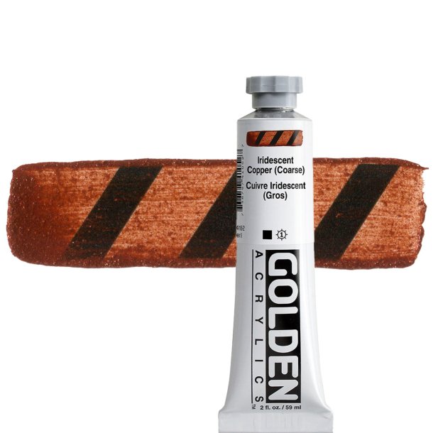 GOLDEN Heavy Body Iridescent Copper (Coarse) 59 ml