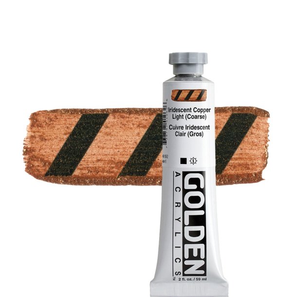 GOLDEN Heavy Body Iridescent Copper Light (Coarse) 59 ml