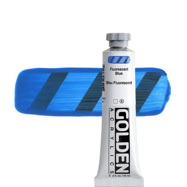 GOLDEN Heavy Body Fluorescent Blue 59 ml