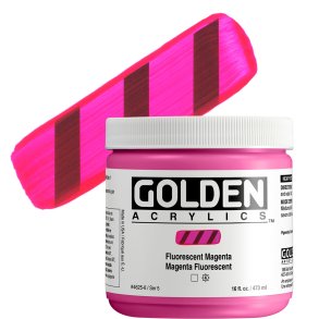GOLDEN Heavy Body Fluorescent Magenta 473 ml