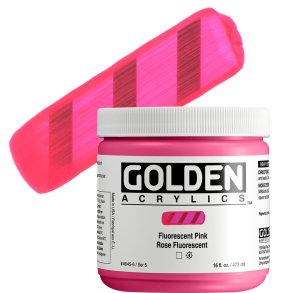 GOLDEN Heavy Body Fluorescent Pink 473 ml