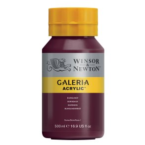 Burgundy 075 - Galeria akrylmaling 500 ml.