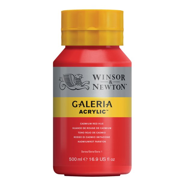 Cadmium Red Medium 099 - Galeria akrylmaling 500 ml.