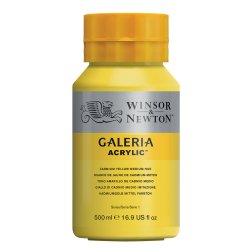Cadmium Yellow Medium Hue 120 - Galeria akrylmaling 500 ml.