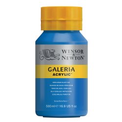 Cerulean Blue Hue 138 - Galeria akrylmaling 500 ml.