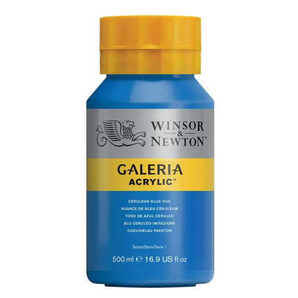 Cerulean Blue Hue 138 - Galeria akrylmaling 500 ml.