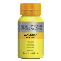 Lemon Yellow 346 - Galeria akrylmaling 500 ml.