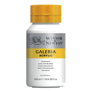 Mixing White 415 - Galeria akrylmaling 500 ml.