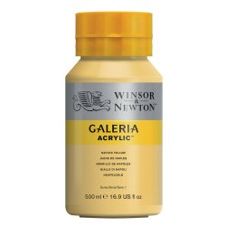 Naples Yellow 422 - Galeria akrylmaling 500 ml.