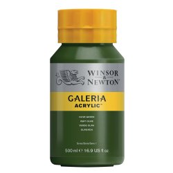 Olive Green 447 - Galeria akrylmaling 500 ml.