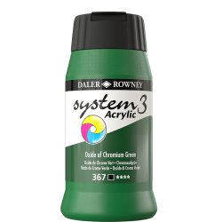 Oxide of Chromium Green 367 akrylmaling - System 3, 500 ml.