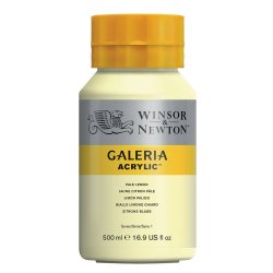 Pale Lemon 434 -  Galeria akrylmaling 500 ml. 