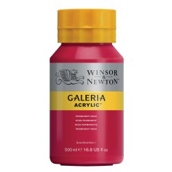 Permanent Rose 502 - Galeria akrylmaling 500 ml.